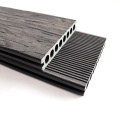 Soild Round Hollow Struction Deep Embossing WPC Wood Plastic Composite Decking Floor